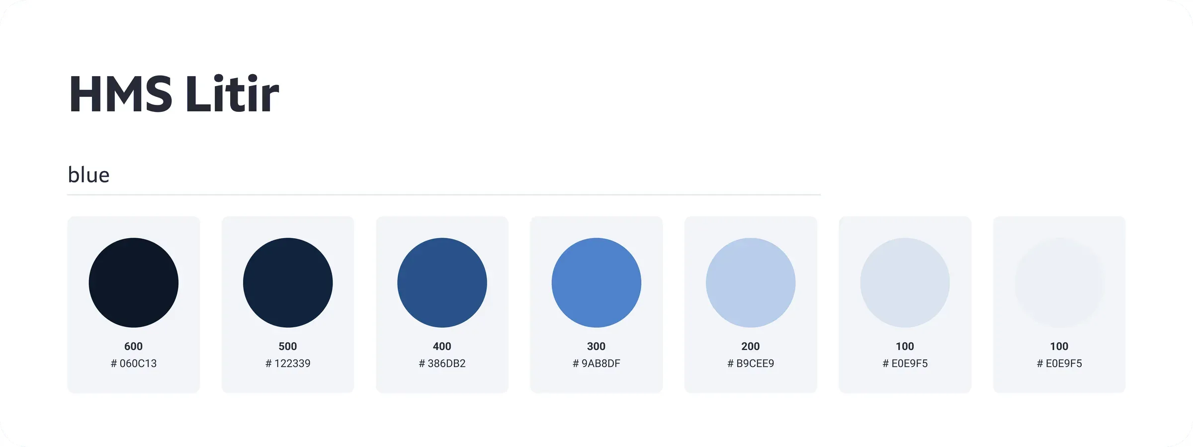 The HMS colours